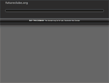 Tablet Screenshot of futureclube.org